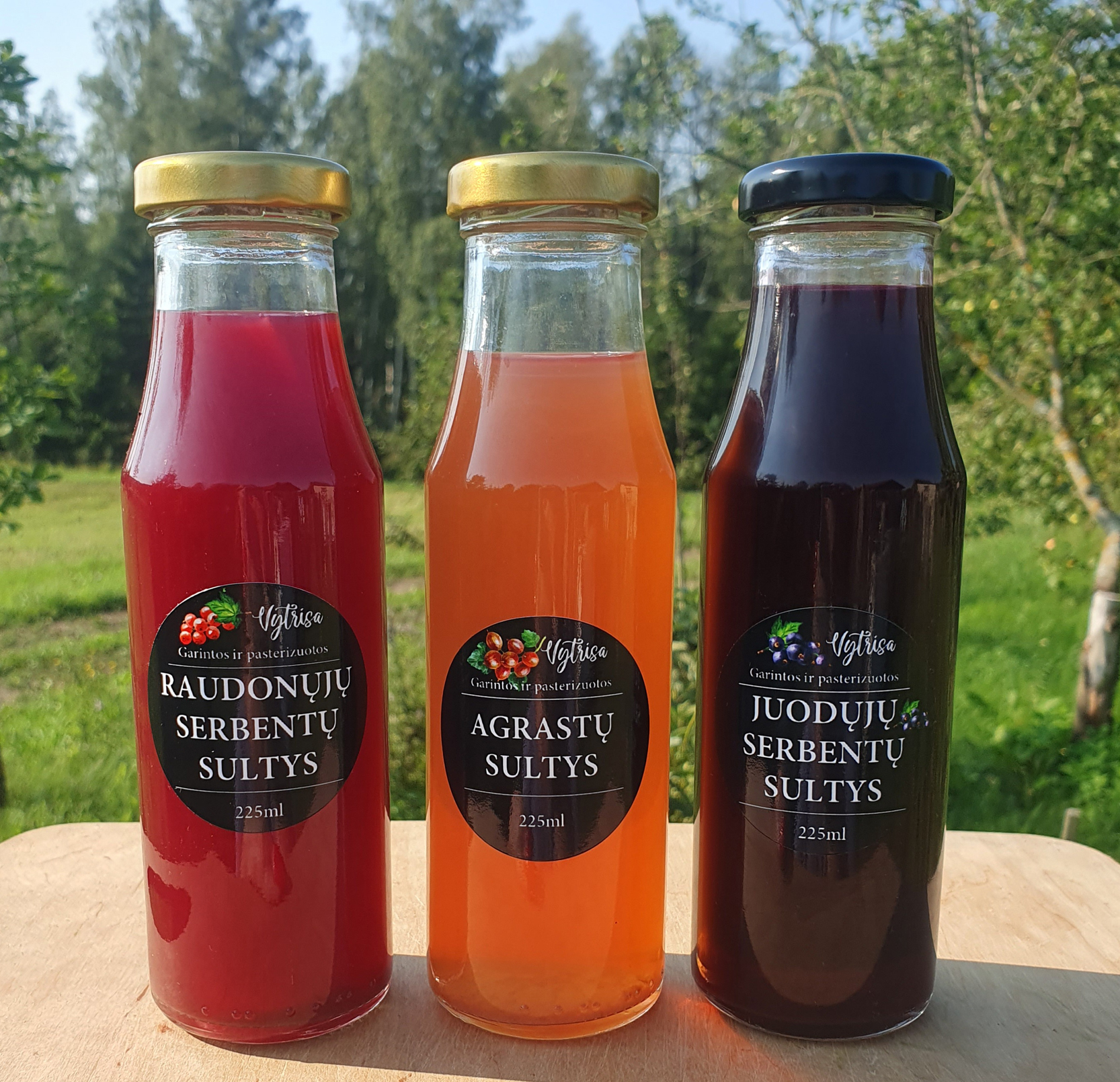 Desertinių agrastų sultys 225ml