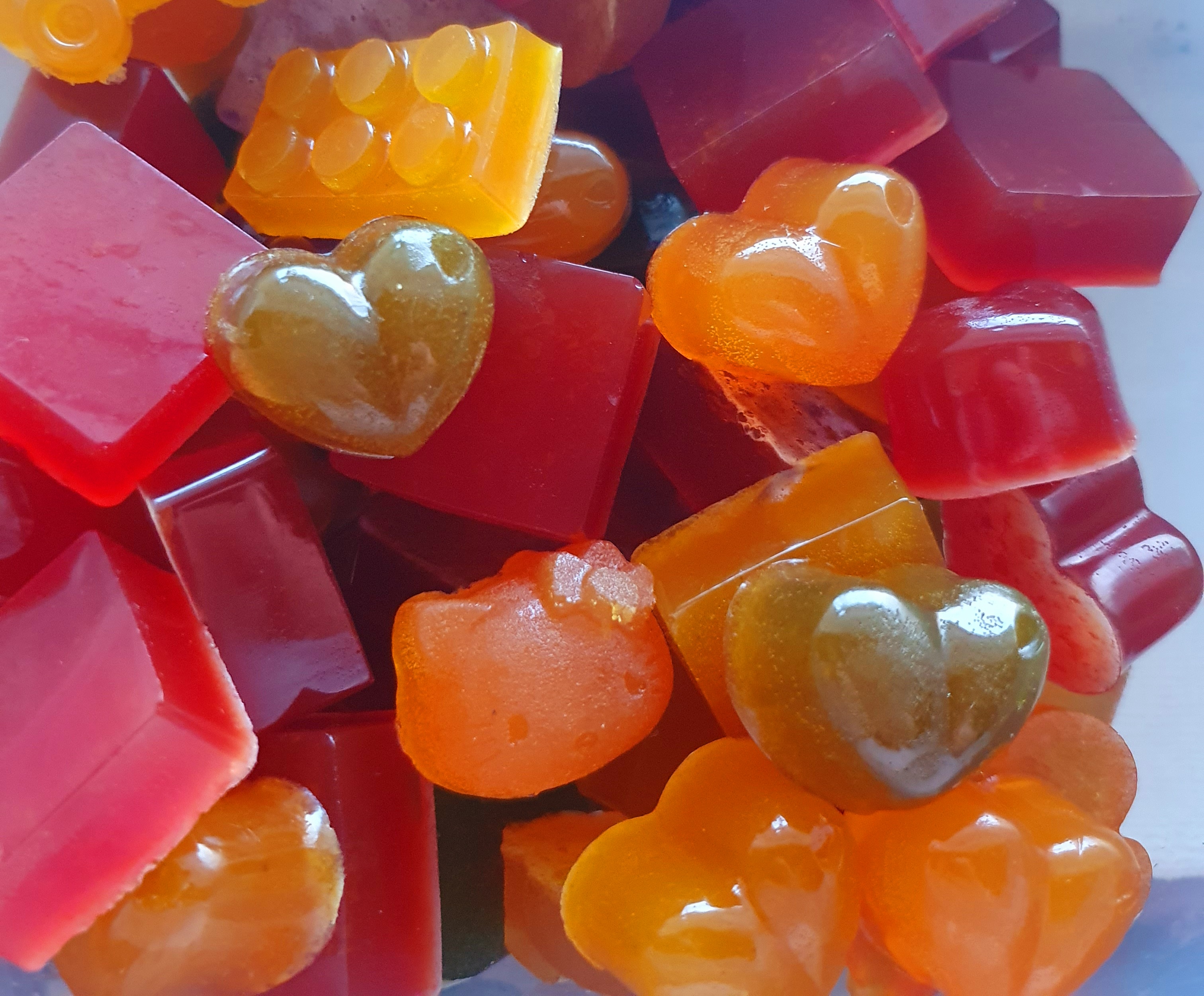 Guminukai iš vaisių sulčių su medumi 200g