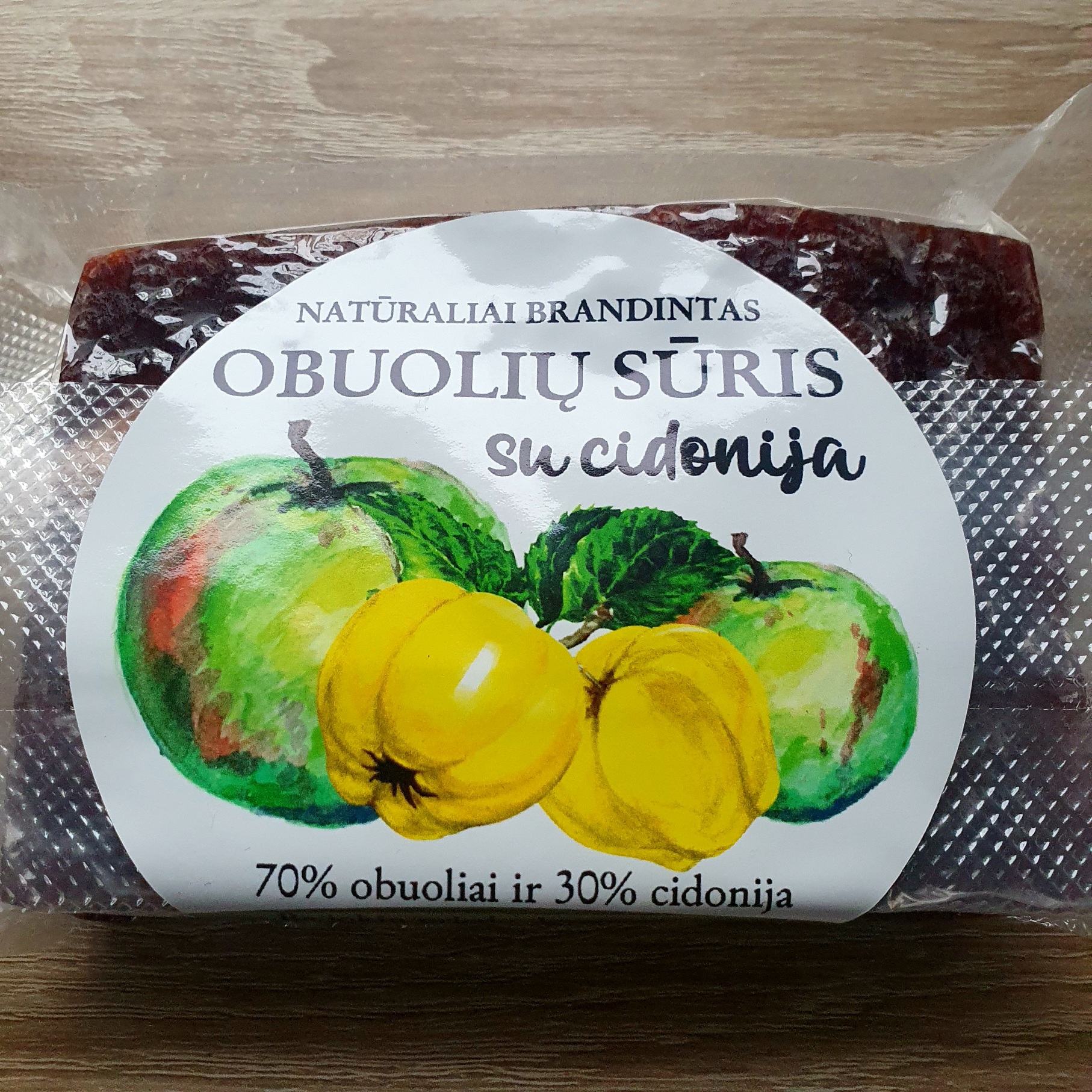 Obuolių sūris su cidonija