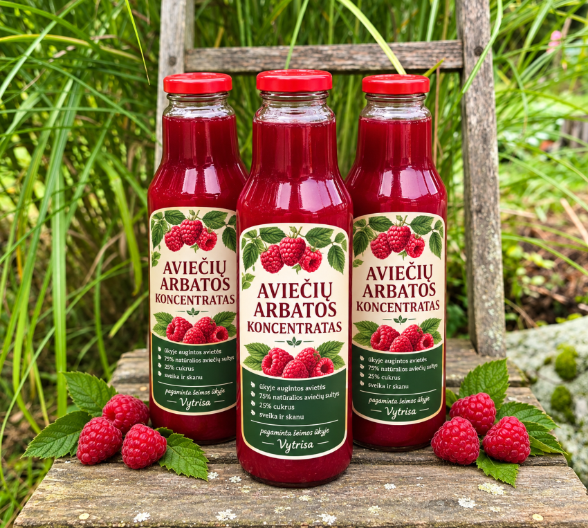 Aviečių arbatos koncentratas _ 750ml