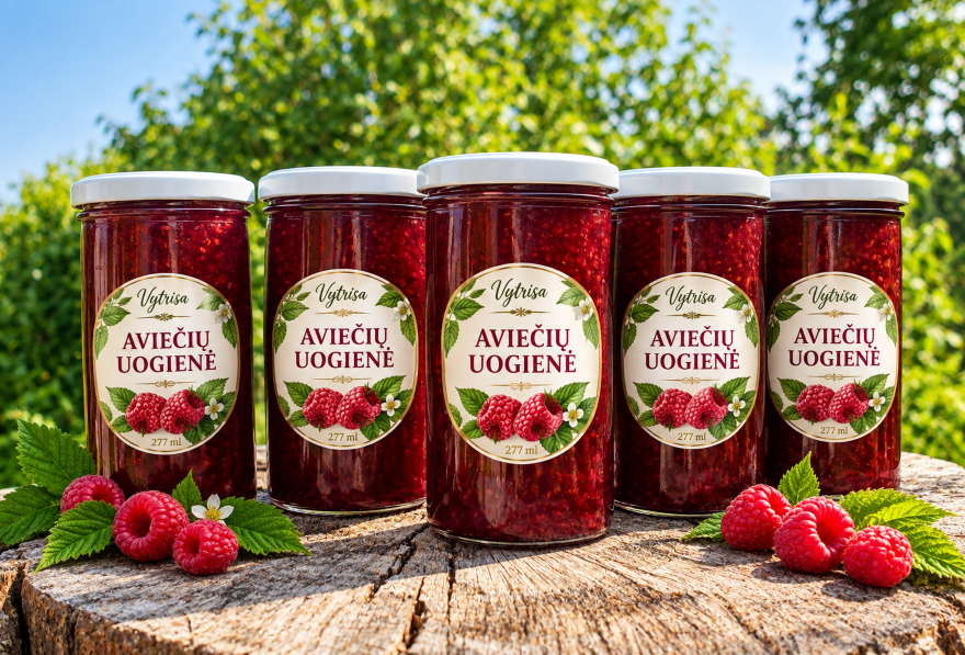 Aviečių uogienė 277ml